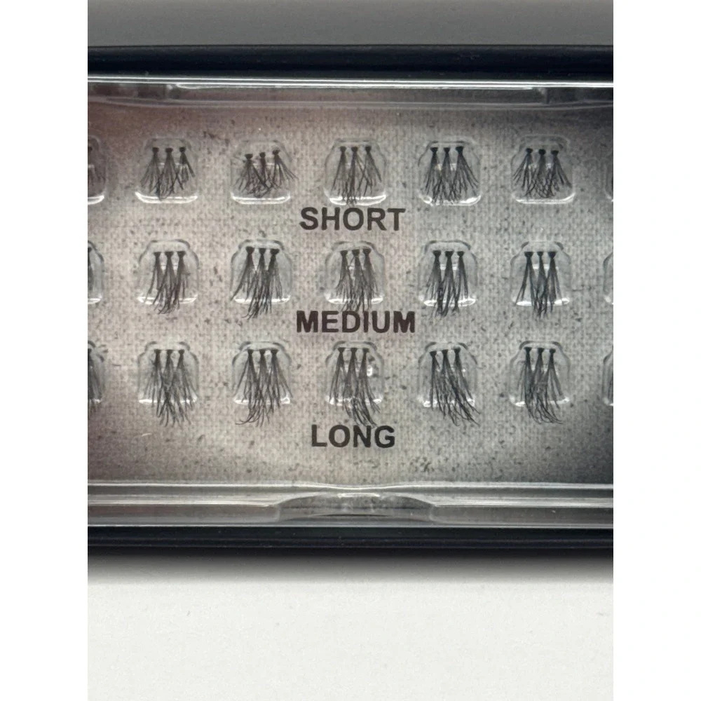 Melt Cosmetics Luna Clustered Tapered‎ Lashes Vegan Black Short Medium Long NEW